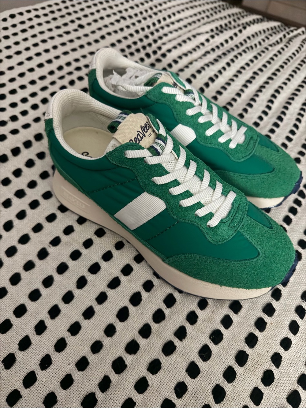 SeaVees “grass green” “Acorn” Women's Sneakers - Picture 3 of 8